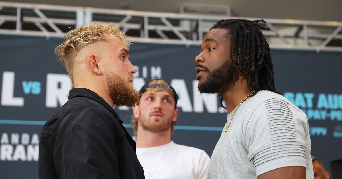 The Jake Paul vs. Hasim Rahman Jr. card was canceled after Rahman Jr. was unable to gain weight