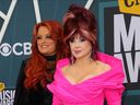 Wynonna and Naomi Judd of The Judds at the CMT Awards in April 2022.