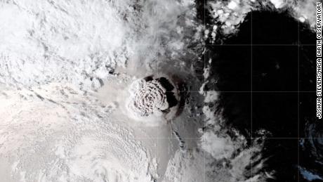 The Tonga volcano was the most violent eruption in 140 years