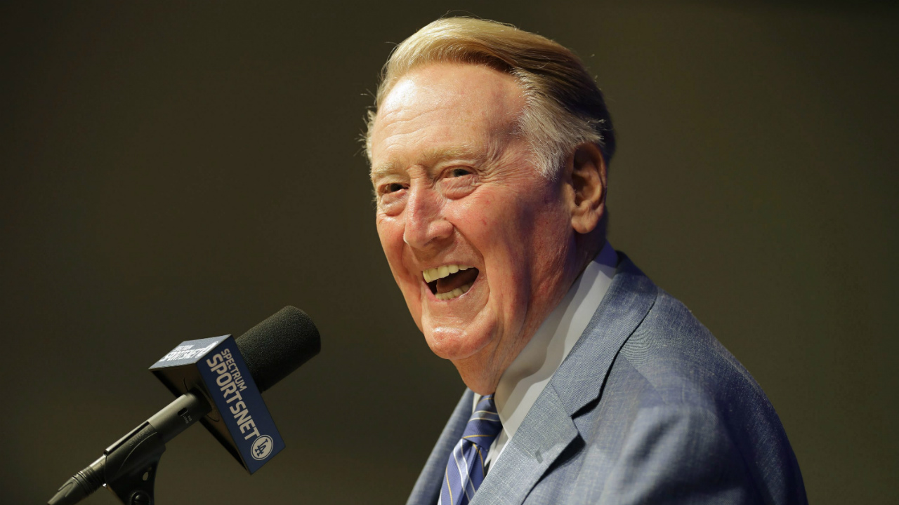 Vin Scully always knew what to say and when not to say anything at all