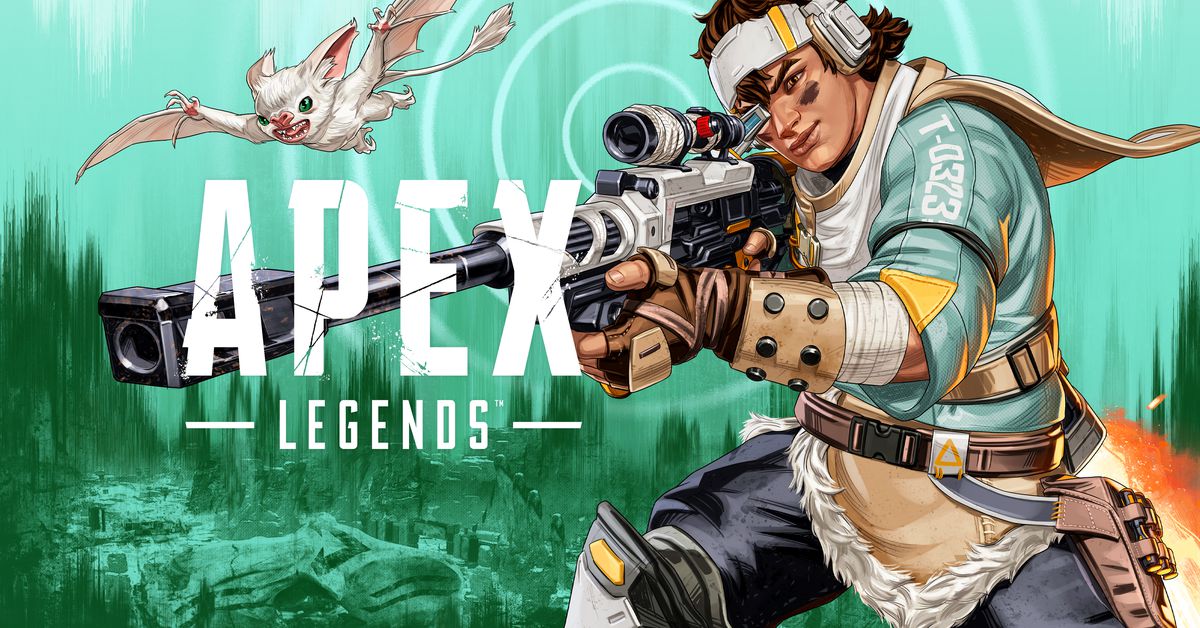 The new Apex Legends character comes with a cute sidekick and a big sniper rifle