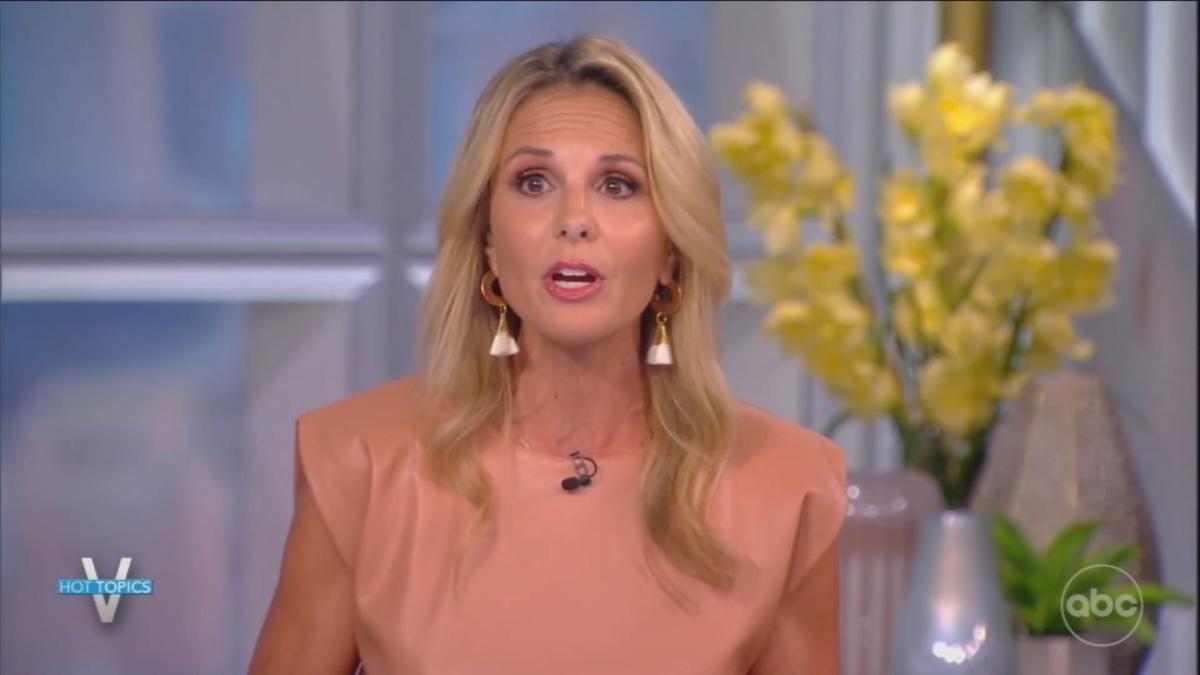 Elisabeth Hasselbeck returns to The View to debate abortion with Whoopi Goldberg and Joy Behar