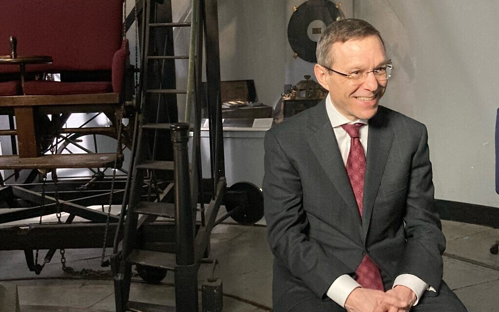 Prof. Avi Loeb at the Harvard College Observatory, March 1, 2022. (Courtesy of Leslie Kean)