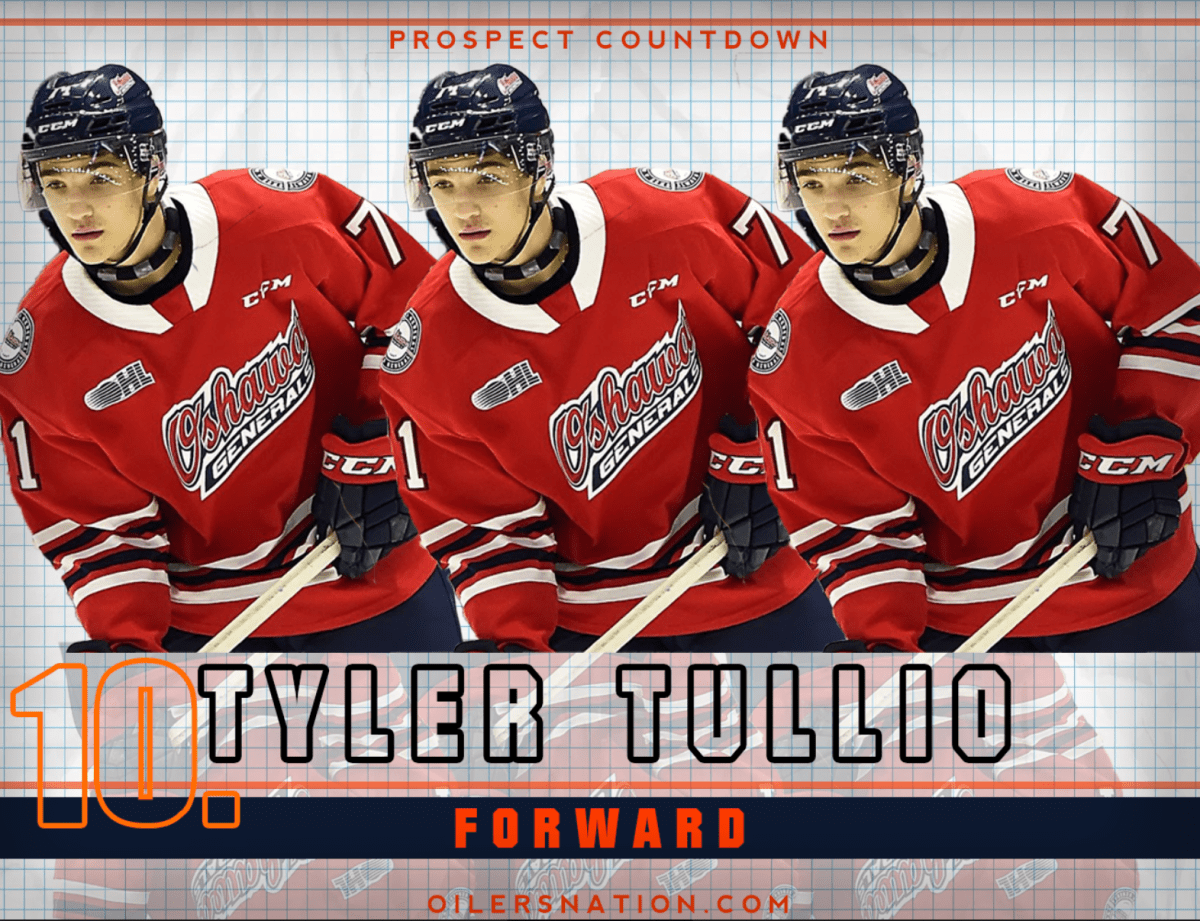 Oilersnation Prospect Countdown 2022 - #10: Tyler Tullio