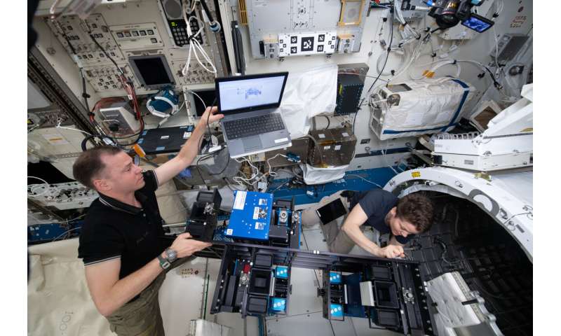 Exposed!  The International Space Station tests organisms and materials in space