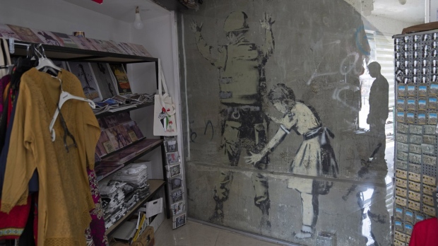 Banksy mural