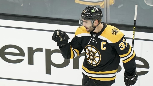 Bruins re-sign Bergeron on a one-year deal worth up to $5 million - TSN.ca