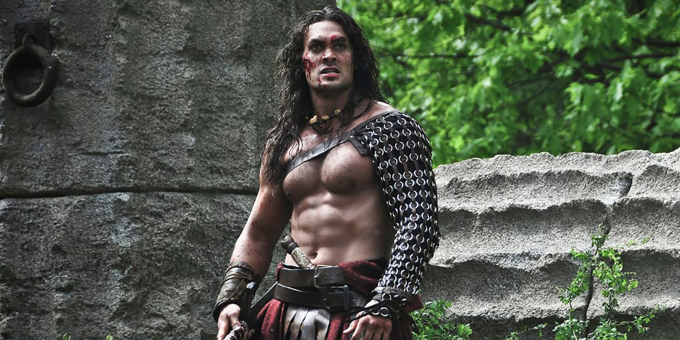 Jason Momoa in Conan the Barbarian