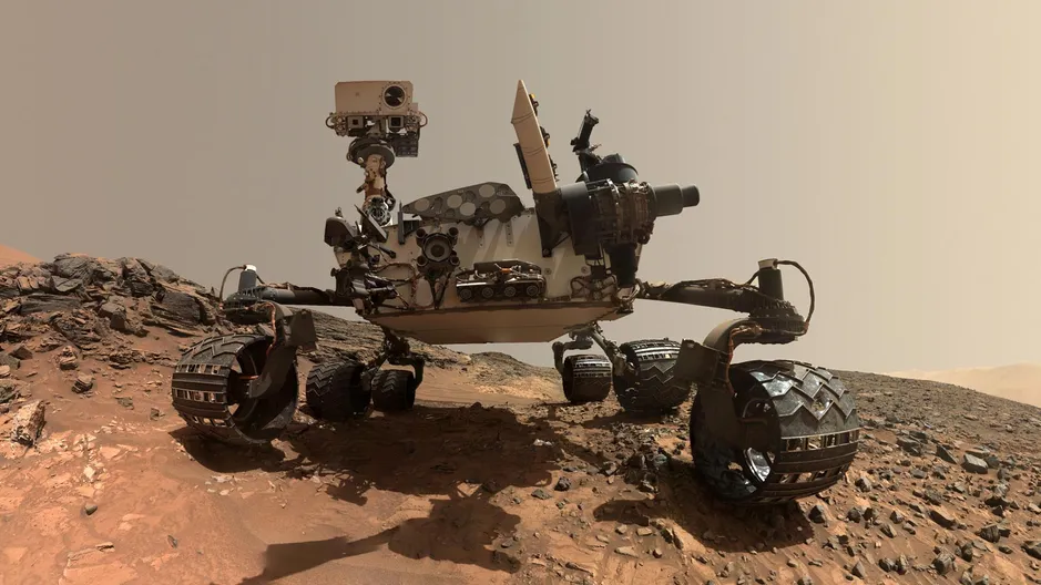 NASA Curiosity Mars Rover header