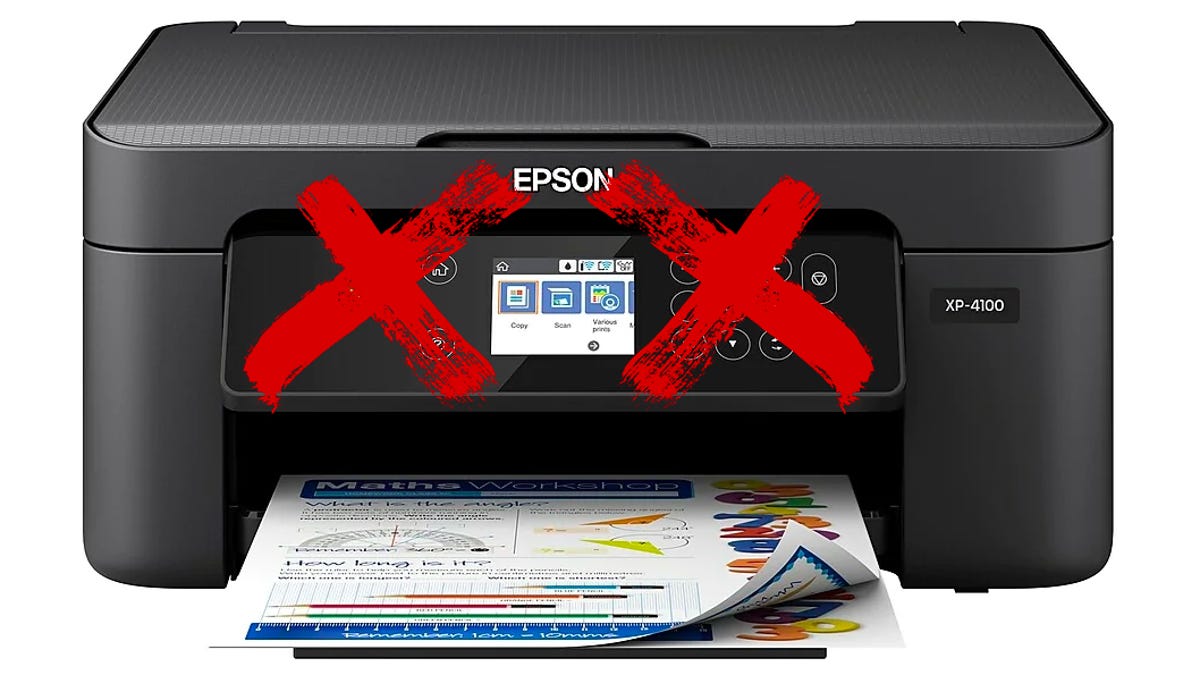 Some Epson printers are programmed to stop working after a certain period of use