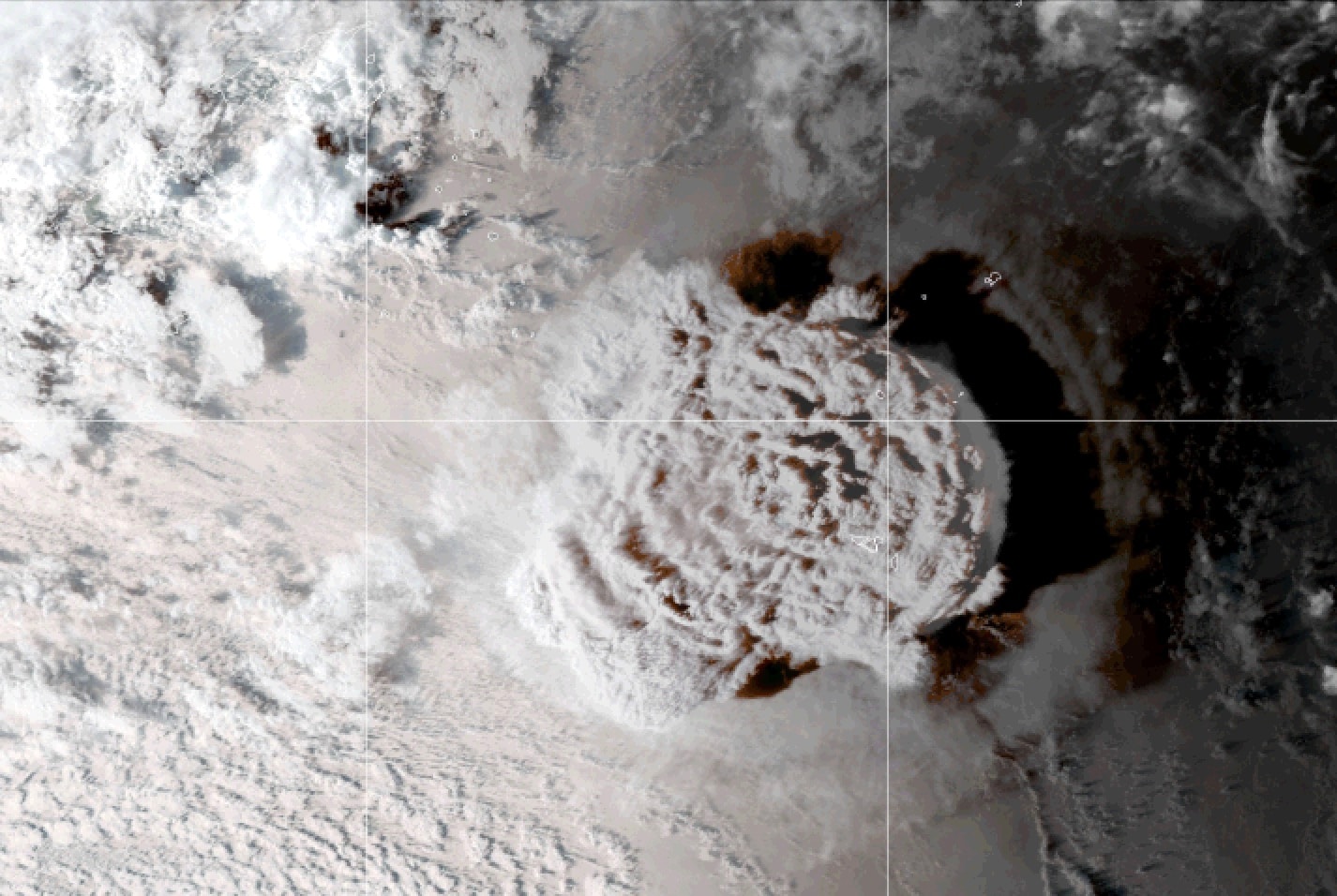 The Tonga volcano has thrown an unprecedented amount of water into the atmosphere