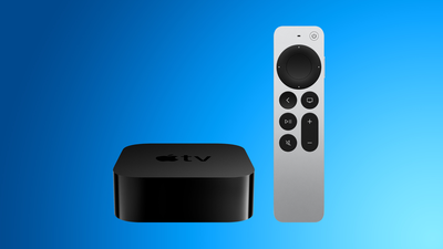 Apple TV blue