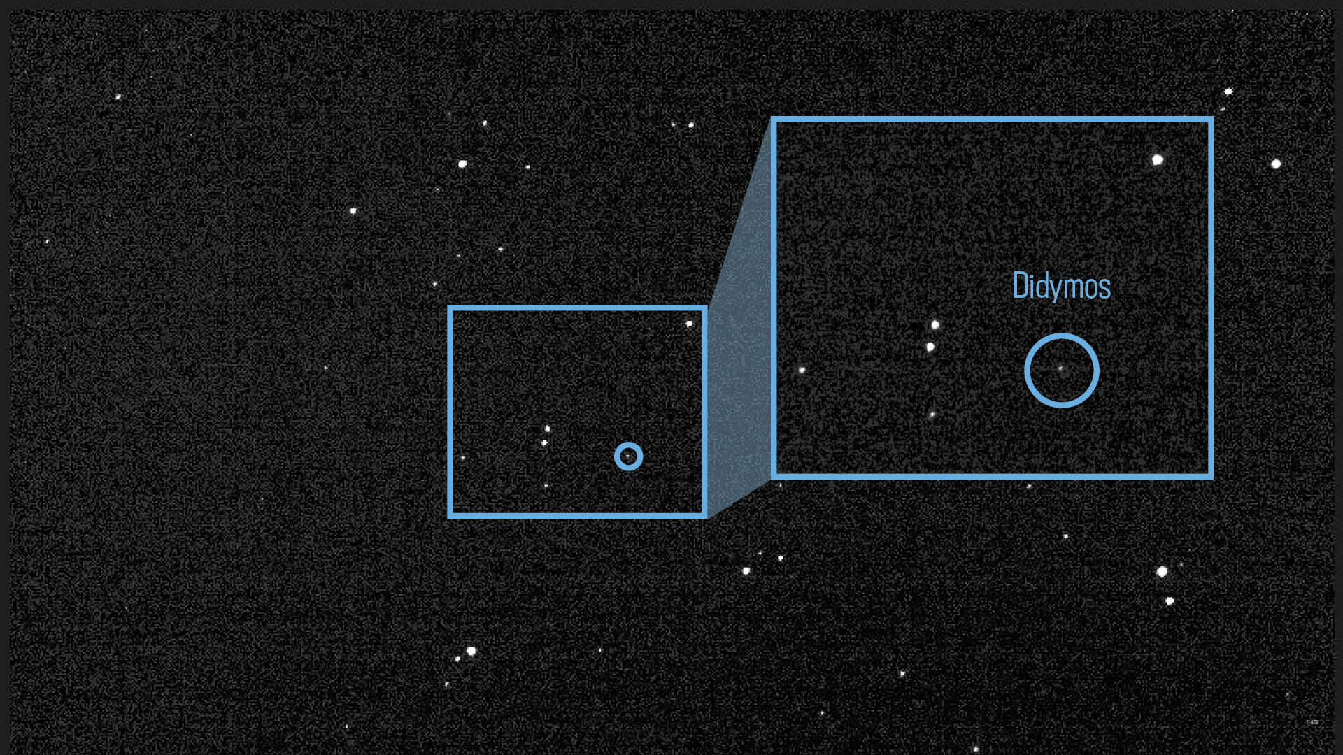 DART takes aim at an asteroid target