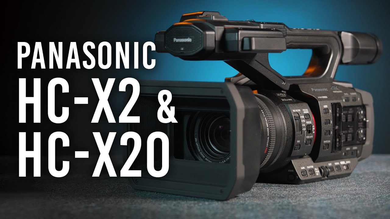 Panasonic HC-X2 & HC-X20 4K camcorders with 1.0-inch sensor - Newsshooter