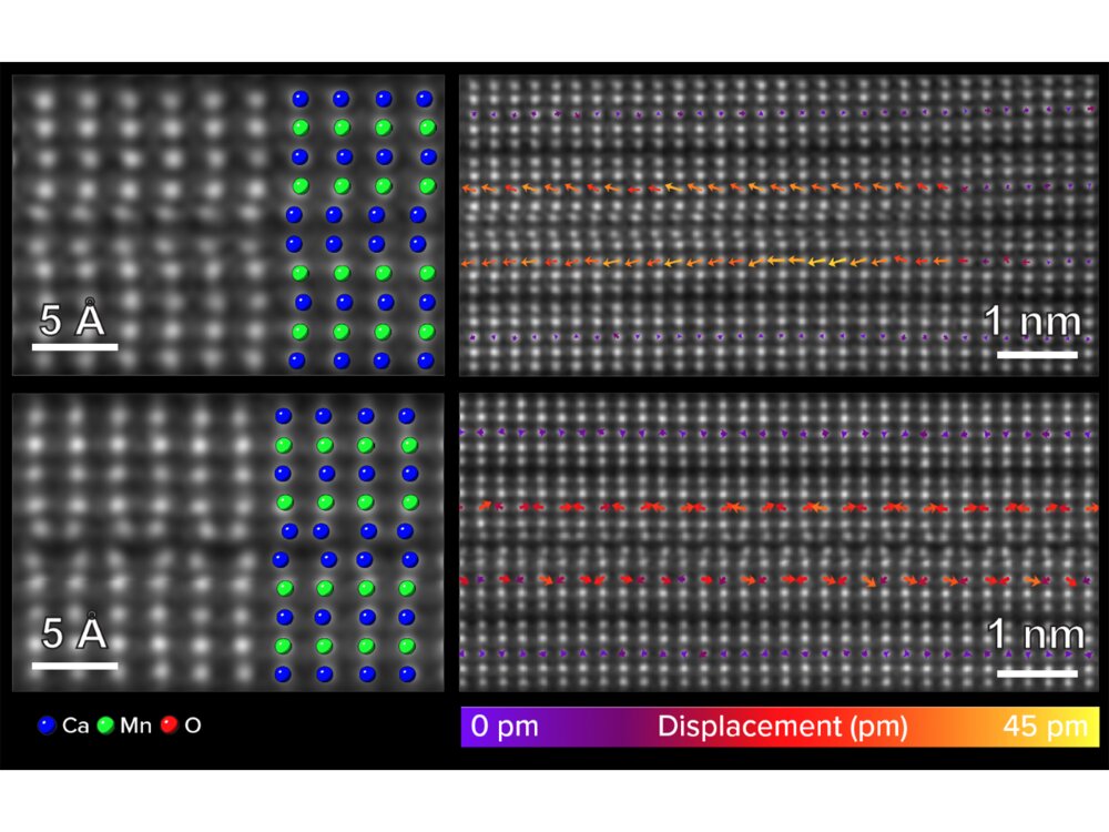 Unique ferroelectric microstructure visible for the first time