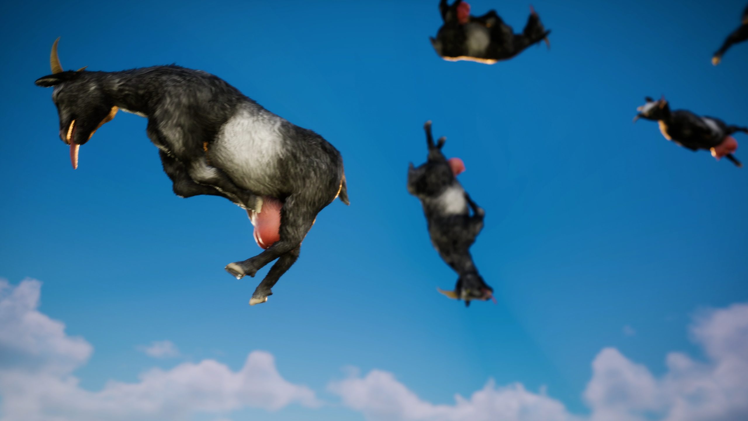 Goat Simulator 3 sandbox mayhem commits the bit |  digital trends