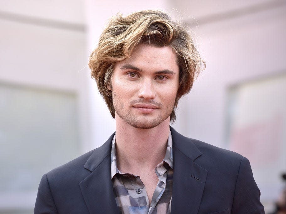 American actor Chase Stokes at the 78th Venice International Film Festival 2021. Dune Red Carpet.  Venice (Italy), September 3, 2021