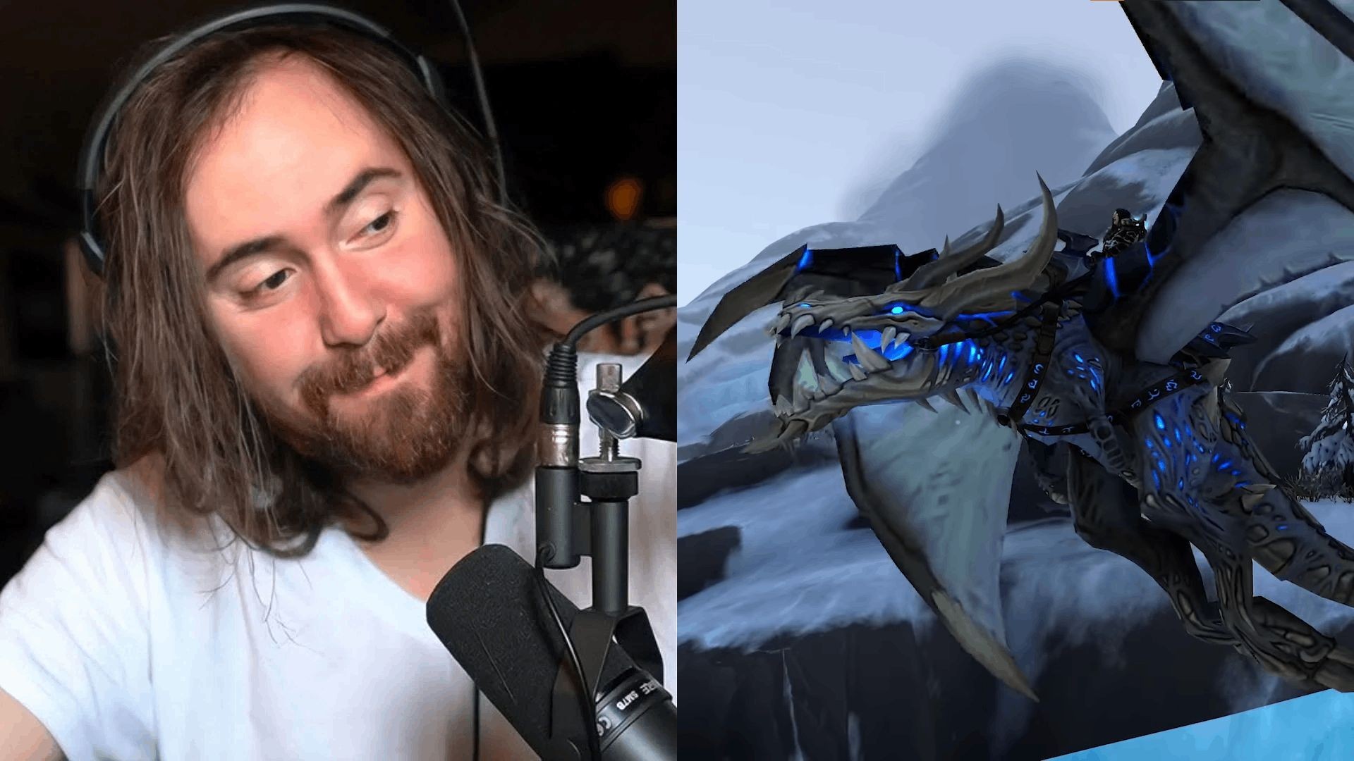 Asmongold impressed with Blizzard? (Image via Sportskeeda)