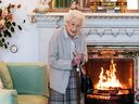 Queen Elizabeth waits before receiving Liz Truss for an audience where she invited the newly elected leader of the Conservative Party to become Prime Minister and form a new government, at Balmoral Castle, Scotland September 6, 2022.