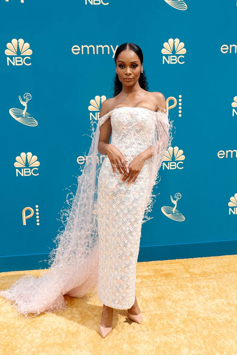 Zuri Hall on the red carpet at the 74th Annual Emmy Awards.