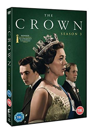 The Crown Season 3 with exclusive Amazon box art