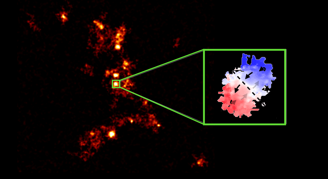 A galaxy ten times the mass of the Milky Way is preparing to become a quasar