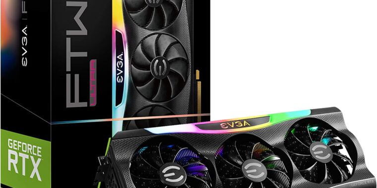 GeForce GPUs make up 80% of EVGA's sales -- but it still ties up with Nvidia