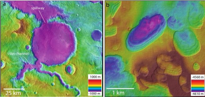 The number of ancient Martian lakes may have been dramatically underestimated by scientists