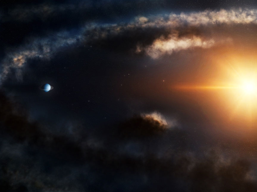 A new way of discovering planets?  Astronomers recognize an exoplanet by seeing its Trojan Belts