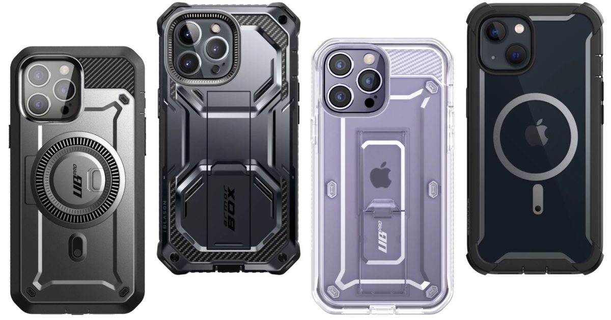 Protect your iPhone 14/14 Plus/14 Pro/14 Pro Max with these durable SUPCASE and i-Blason cases