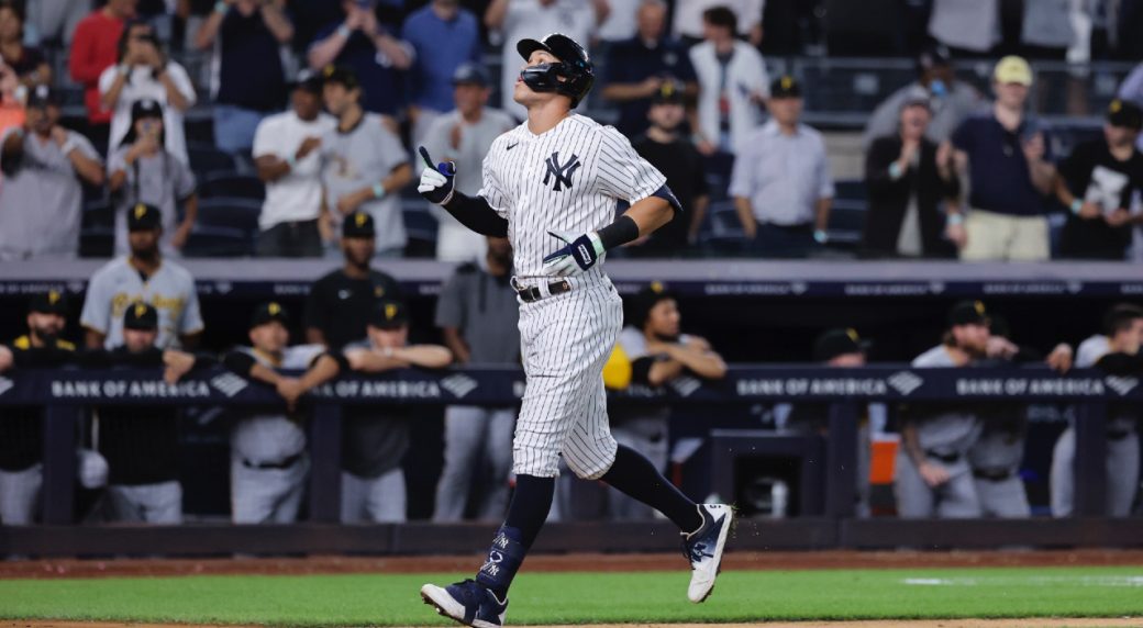 Judge equals Babe Ruth with 60 home run, Yankees stun Pirates with epic comeback