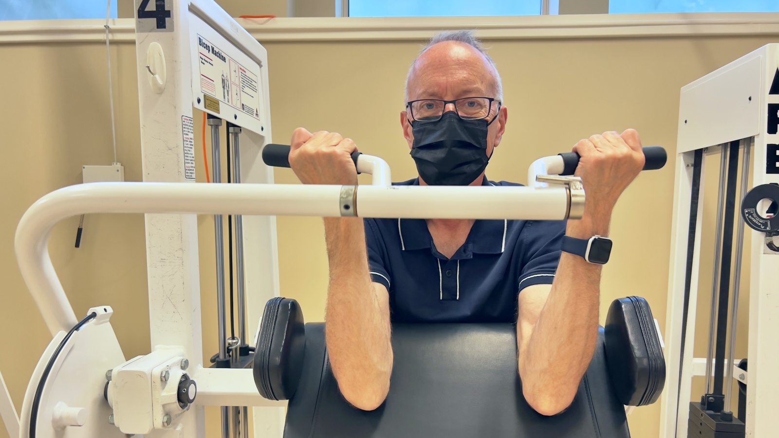 Cancer exercise study helps local broadcaster rebuild his body and life after cancer surgery