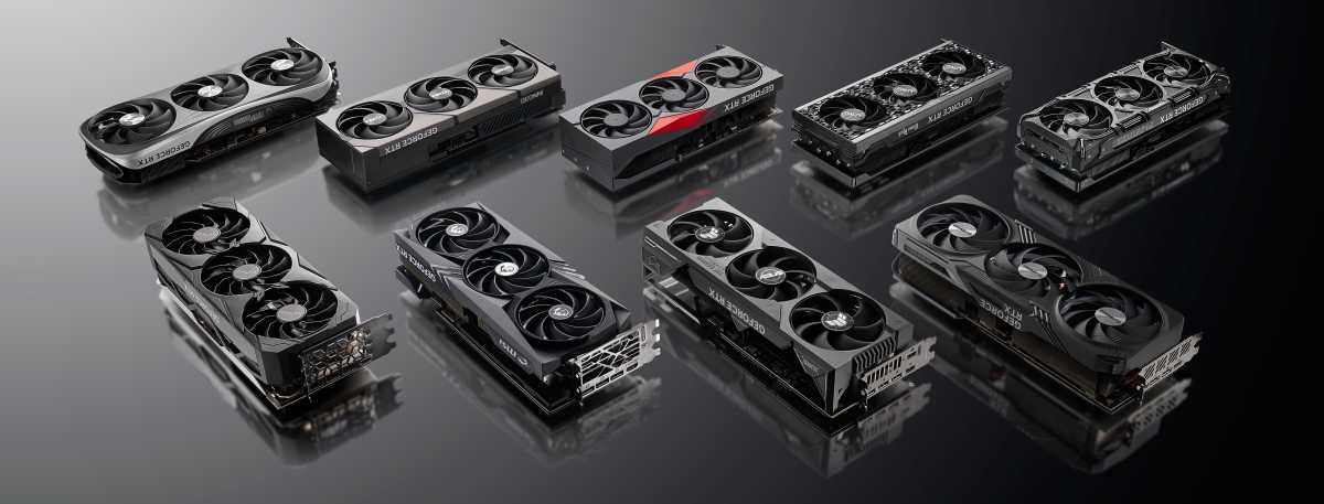 GeForce RTX 40 series custom GPUs