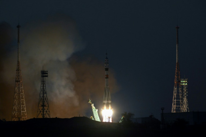 While war is raging in Ukraine, Americans and Russians reach the space station