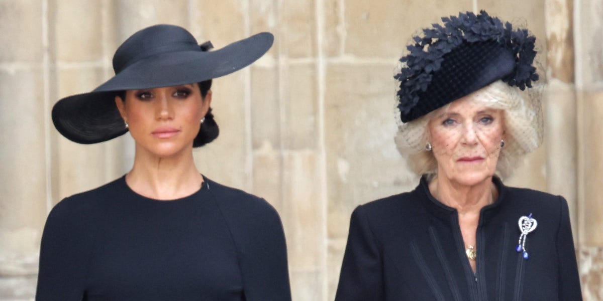 The way the British press is treating Meghan Markle and Camilla is "night and day", according to a royal expert.