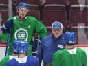 Head coach Bruce Boudreau, who met his players during his first days on the job last season, will start this week with a clean slate at his first Canucks training camp in Whistler.