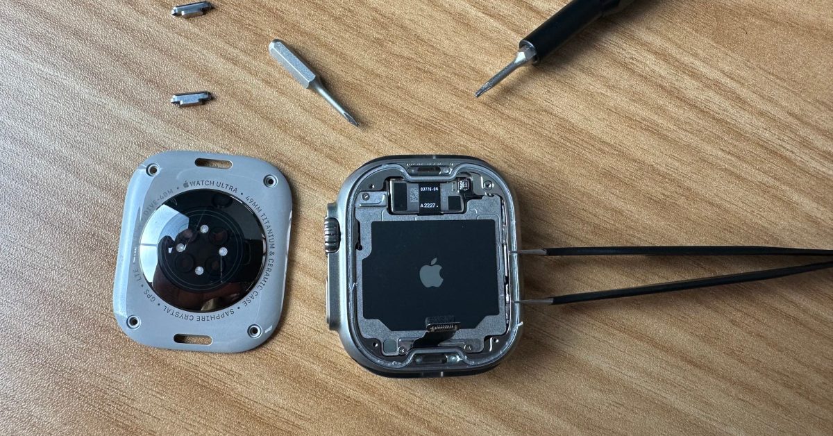 Do not open your Apple Watch Ultra