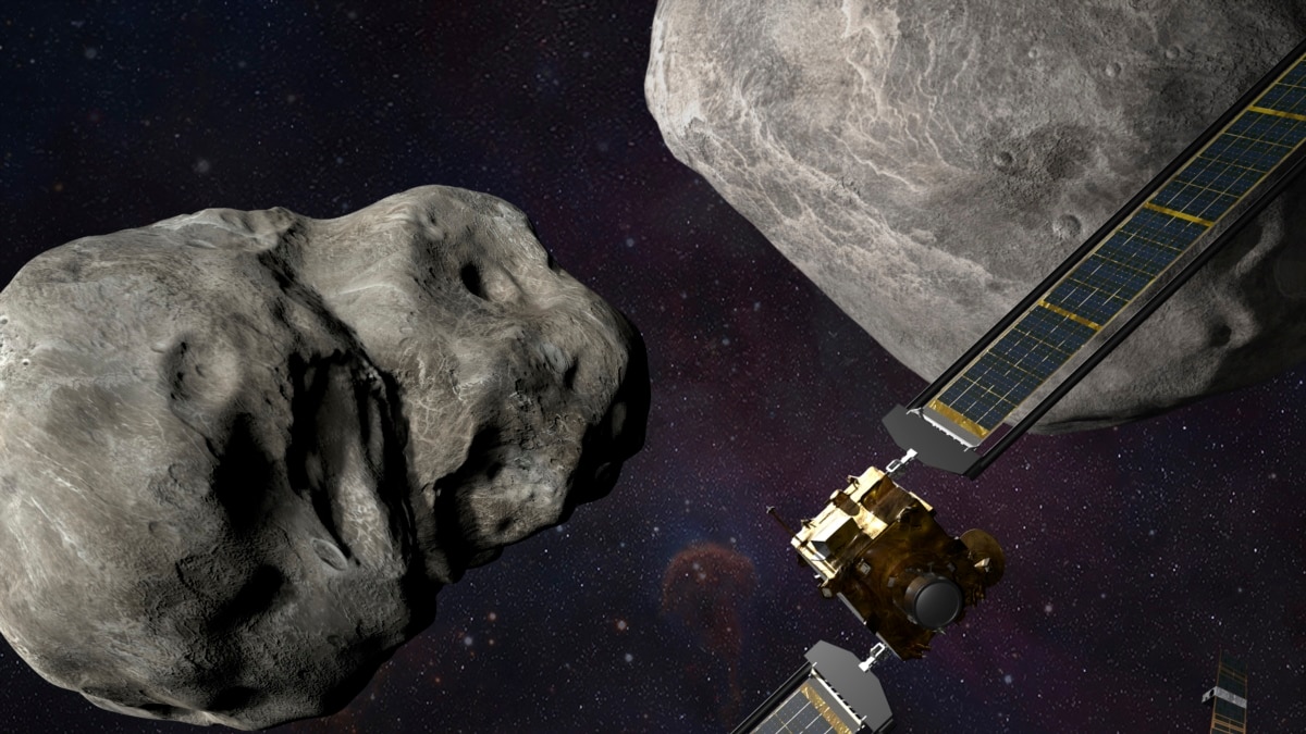 Why does a NASA spacecraft crash into an asteroid?