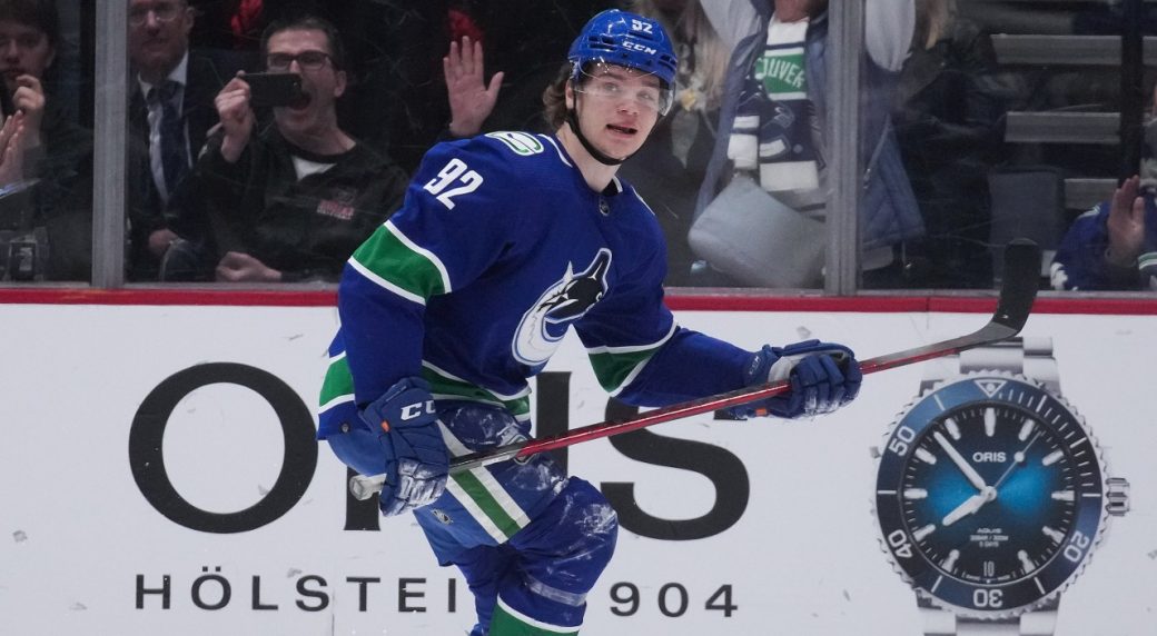 Canucks' Podkolzin proves he can play a bigger role in season two