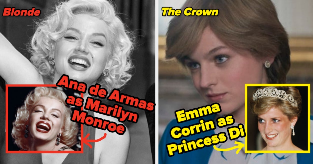 Ana De Armas in Blonde and 40 other actors perfectly cast as real life characters