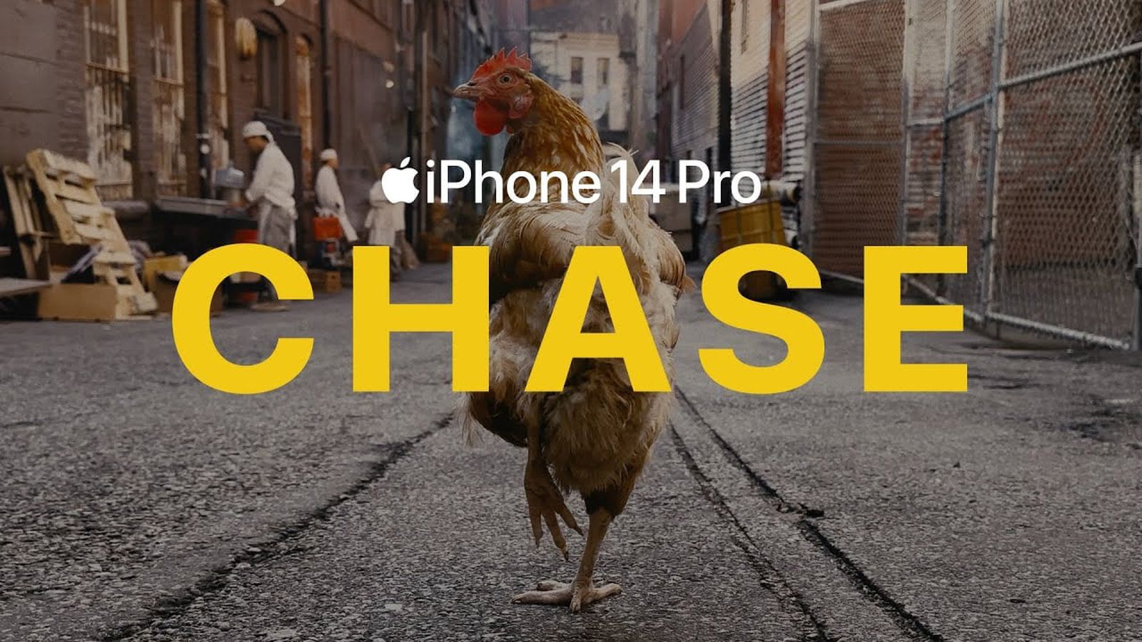 Apple shares new "Chase" ad touting iPhone 14 Pro's camera capabilities