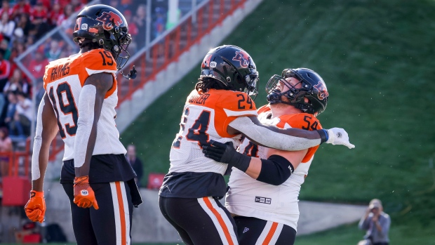 Butler scores two rushing touchdowns, Lions beat Stampeders in overtime - TSN.ca