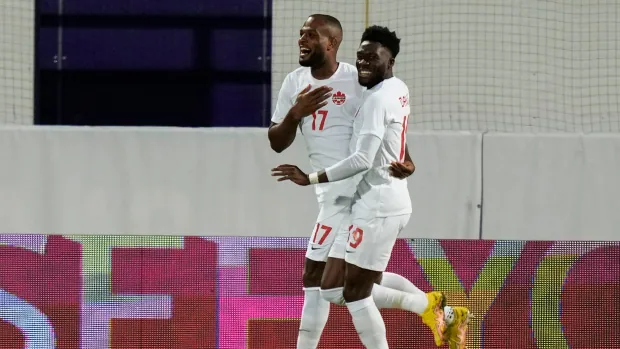 Canada beats Qatar to comfortable win in opening series of friendlies ahead of World Cup |  CBC sport