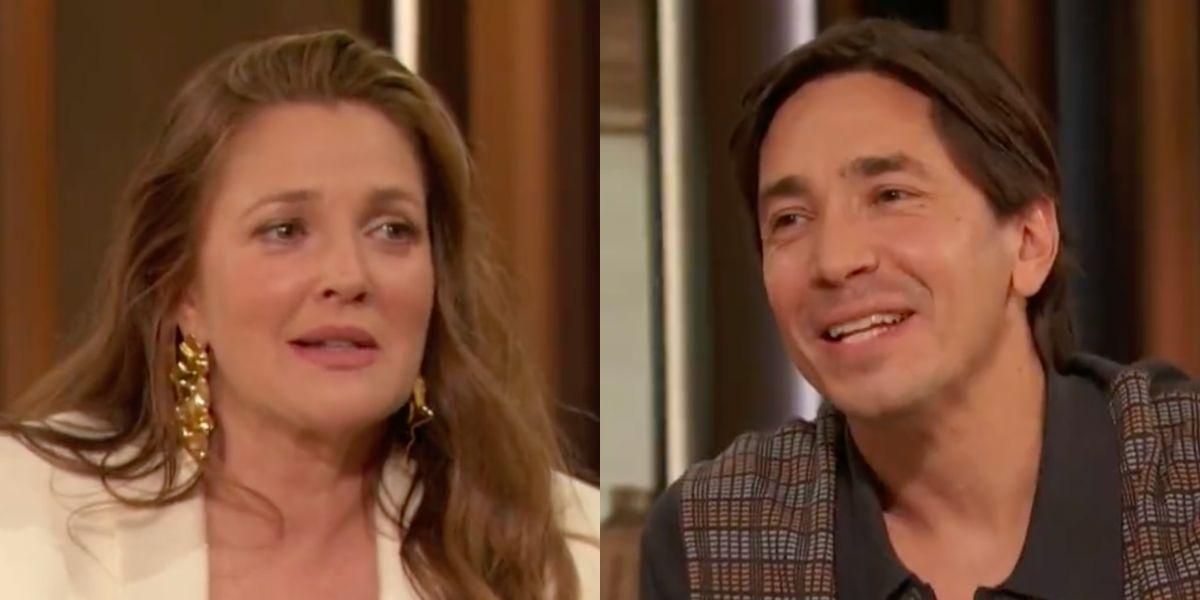 Drew Barrymore Breaks Down During Emotional Reunion With Ex Justin Long: 'I Will Always Love You'