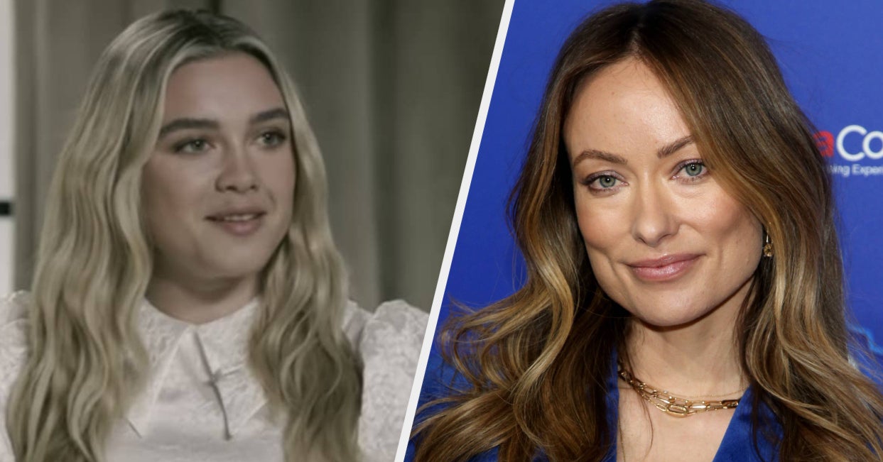 Florence Pugh said she was "madly in love" with Olivia Wilde in 2019 and it makes the feud rumors even sadder