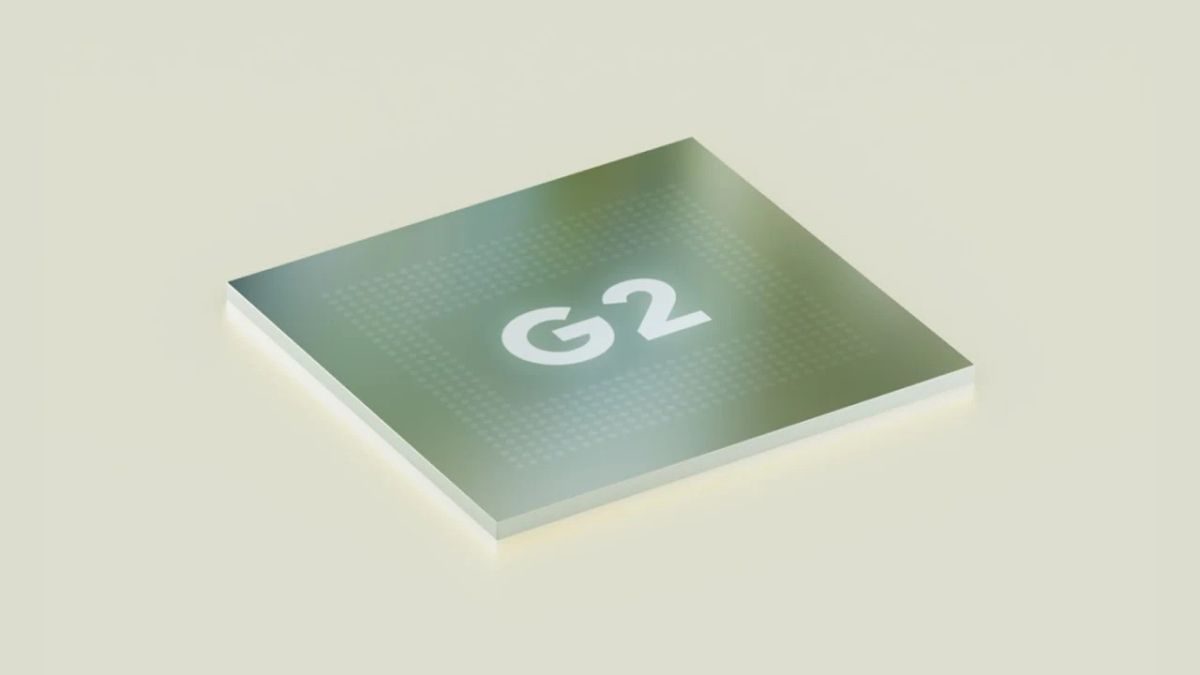 Google Tensor G2 processor render