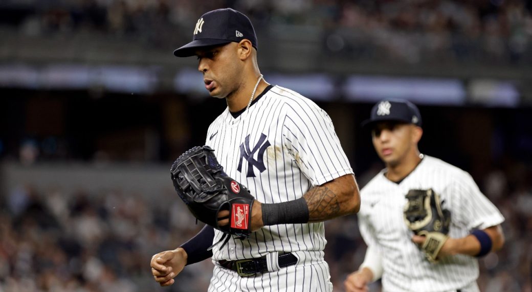 Hicks went on the bench after missing two birds in the Yankees' loss to Rays