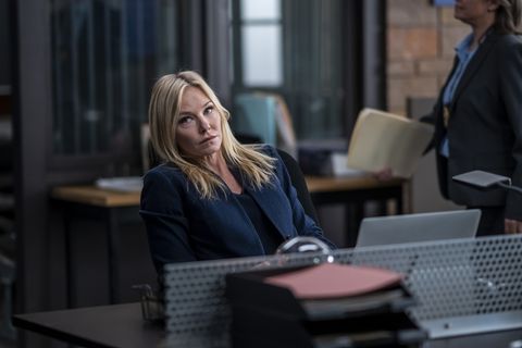 Kelli Giddish as detective Amanda Rollins, Law and Order svu