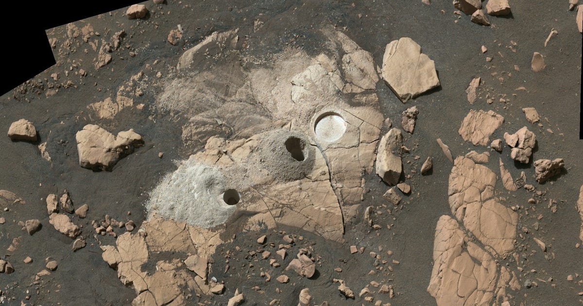 Mars Rover finds organic matter in rock