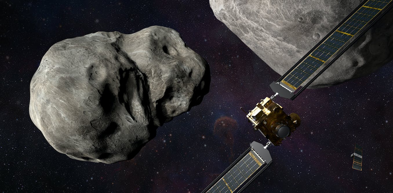 NASA crashes a spacecraft into an asteroid to test a plan that could one day save Earth from catastrophe